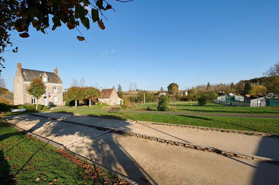 Les terrains de pétanque