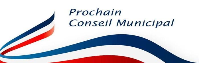 Prochain conseil municipal